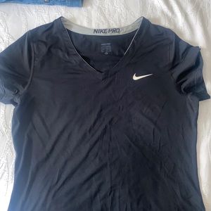 Black Nike pro shirt